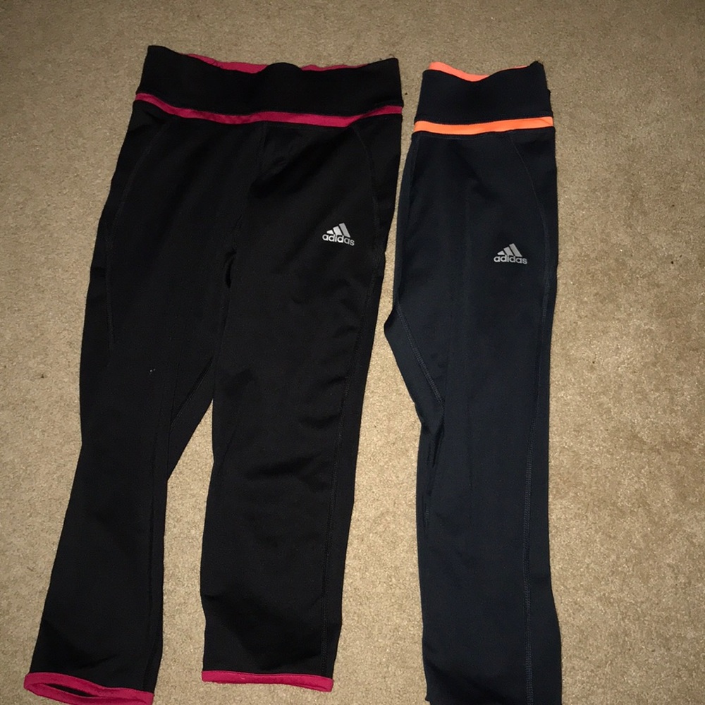 Black Adidas Cropped Leggings